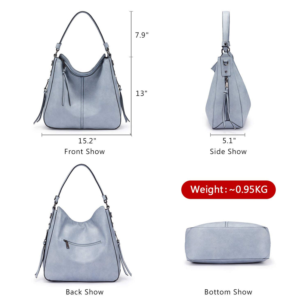 Liore Bags Designer Hobo Crossbody Purse - Premium Shoulder Handbag for Women