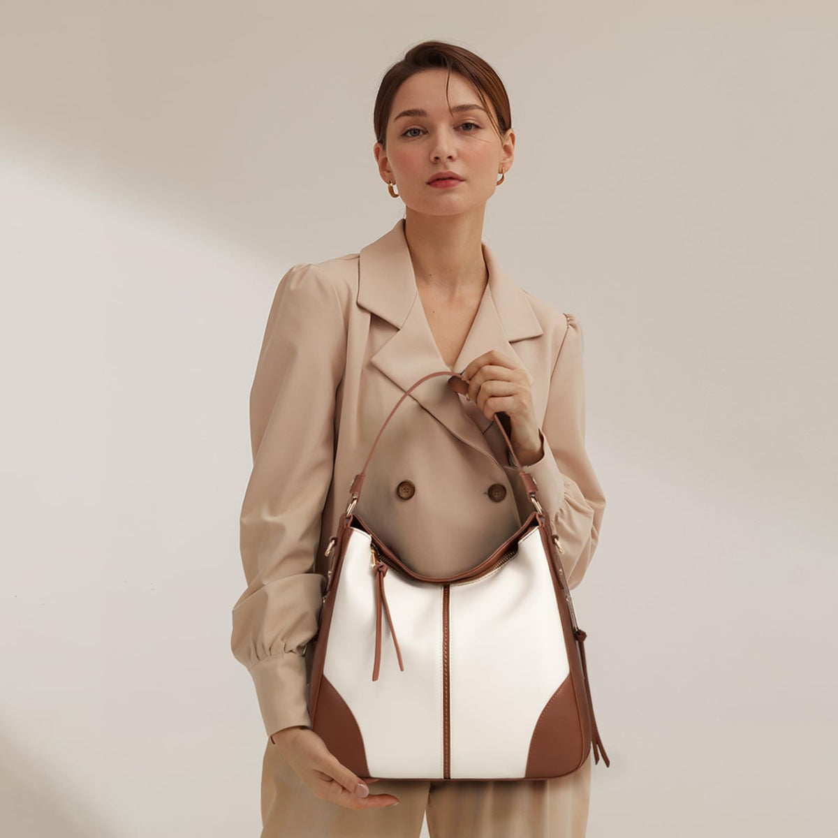 Liore Bags Designer Hobo Crossbody Purse - Premium Shoulder Handbag for Women