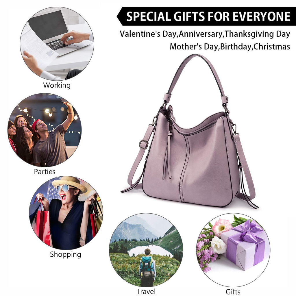 Liore Bags Designer Hobo Crossbody Purse - Premium Shoulder Handbag for Women