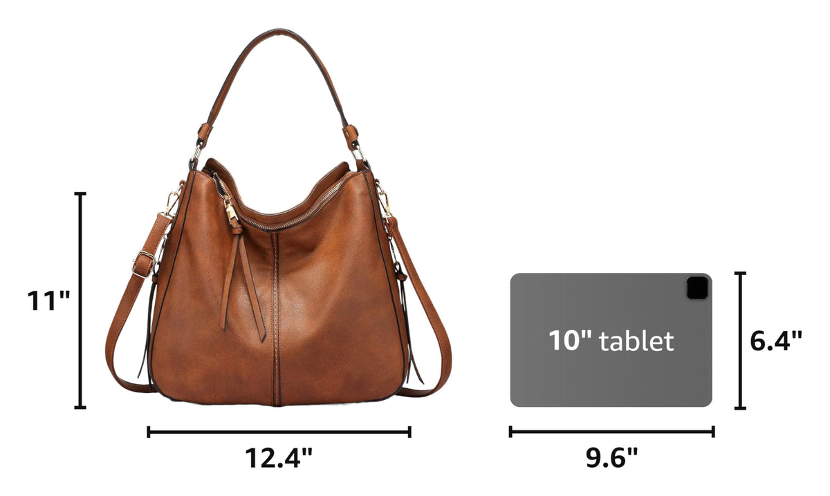 Liore Bags Designer Hobo Crossbody Purse - Premium Shoulder Handbag for Women