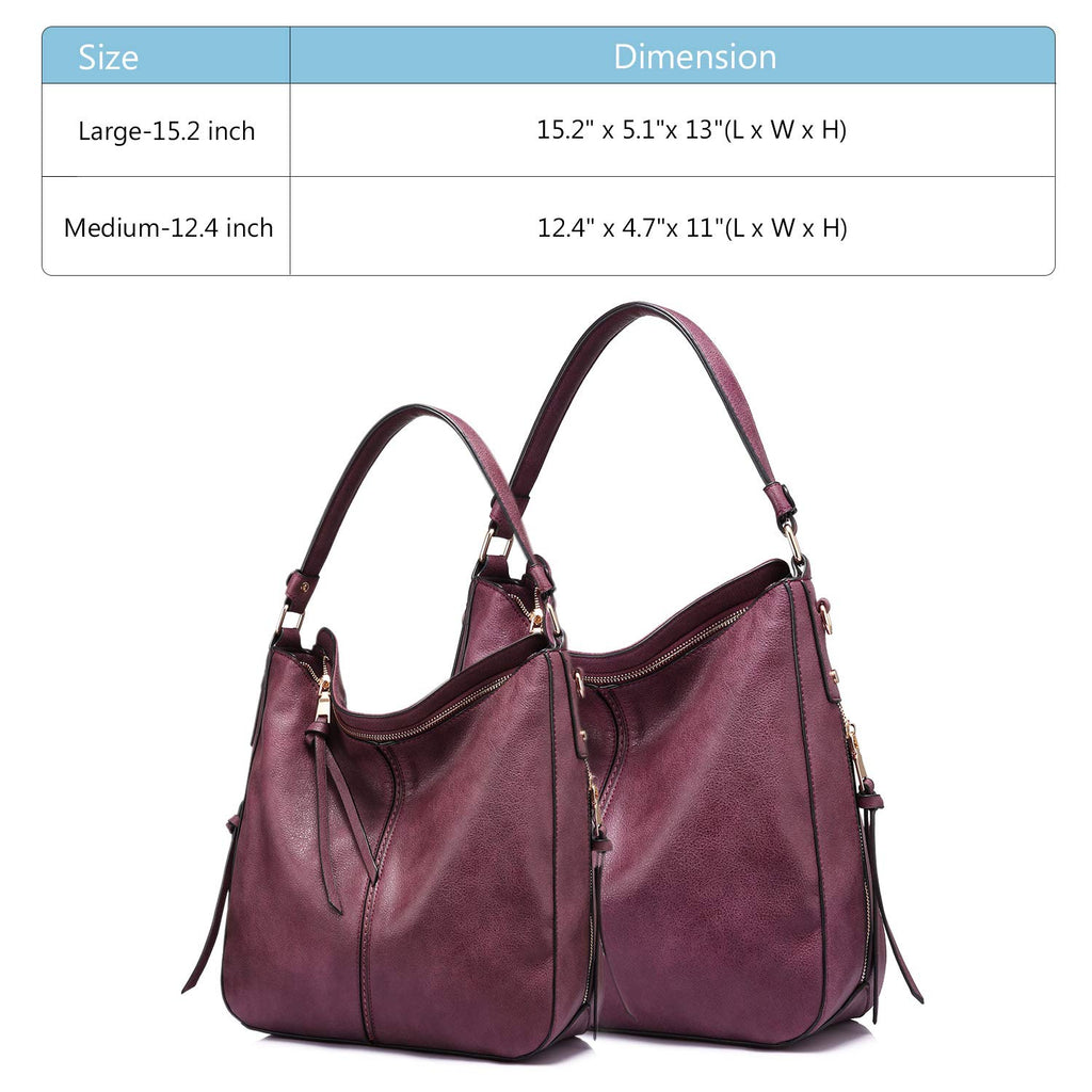 Liore Bags Designer Hobo Crossbody Purse - Premium Shoulder Handbag for Women