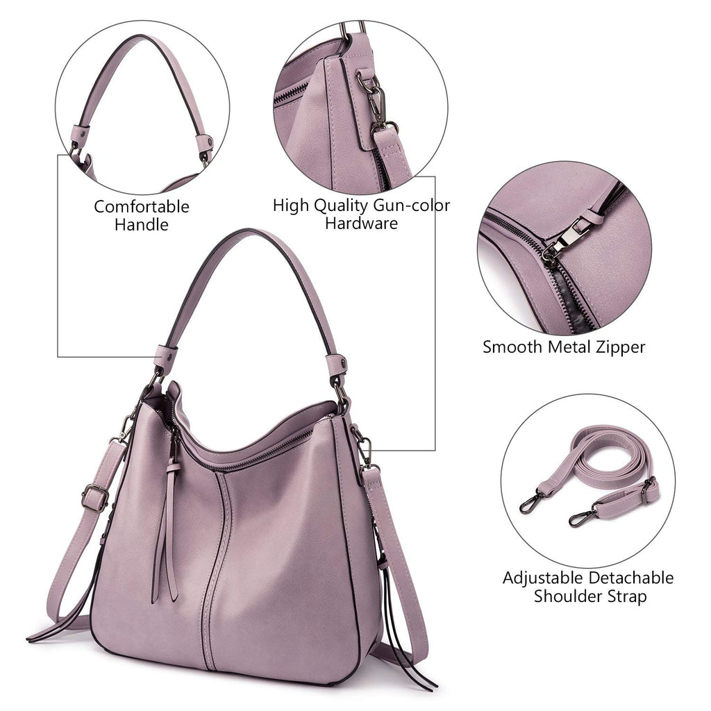 Liore Bags Designer Hobo Crossbody Purse - Premium Shoulder Handbag for Women