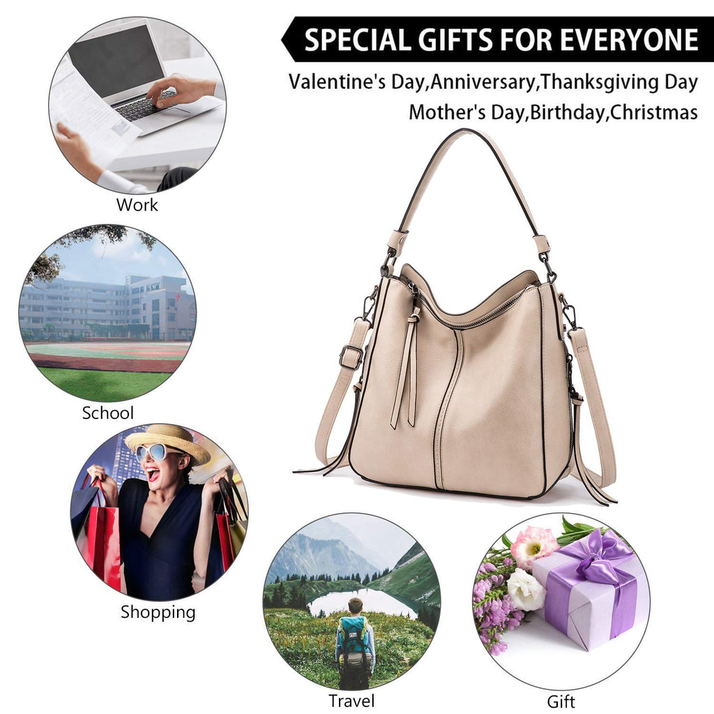 Liore Bags Designer Hobo Crossbody Purse - Premium Shoulder Handbag for Women
