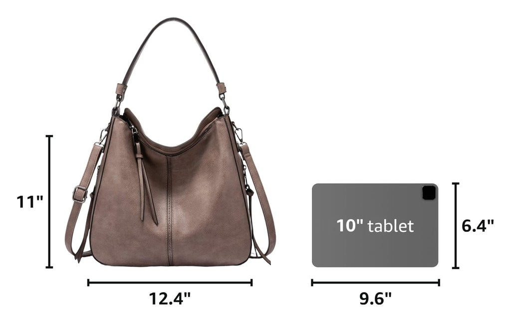 Liore Bags Designer Hobo Crossbody Purse - Premium Shoulder Handbag for Women