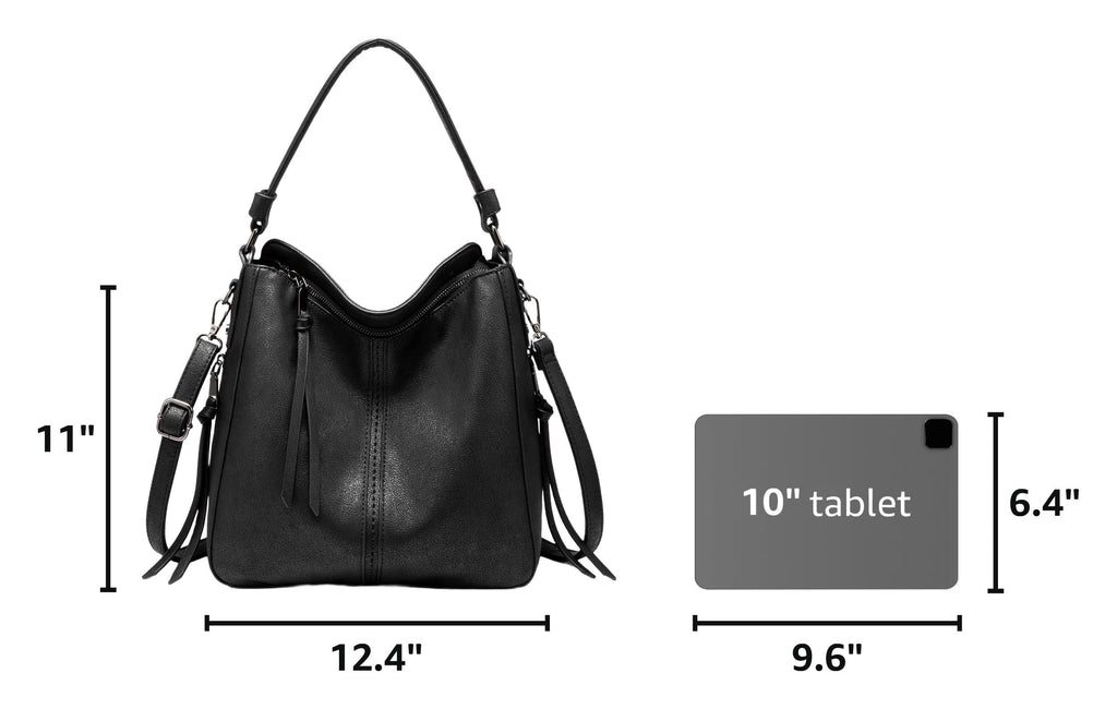 Liore Bags Designer Hobo Crossbody Purse - Premium Shoulder Handbag for Women