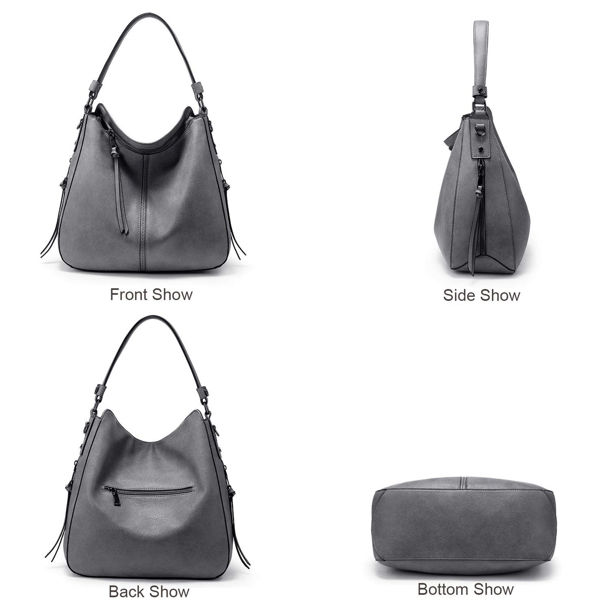 Liore Bags Designer Hobo Crossbody Purse - Premium Shoulder Handbag for Women