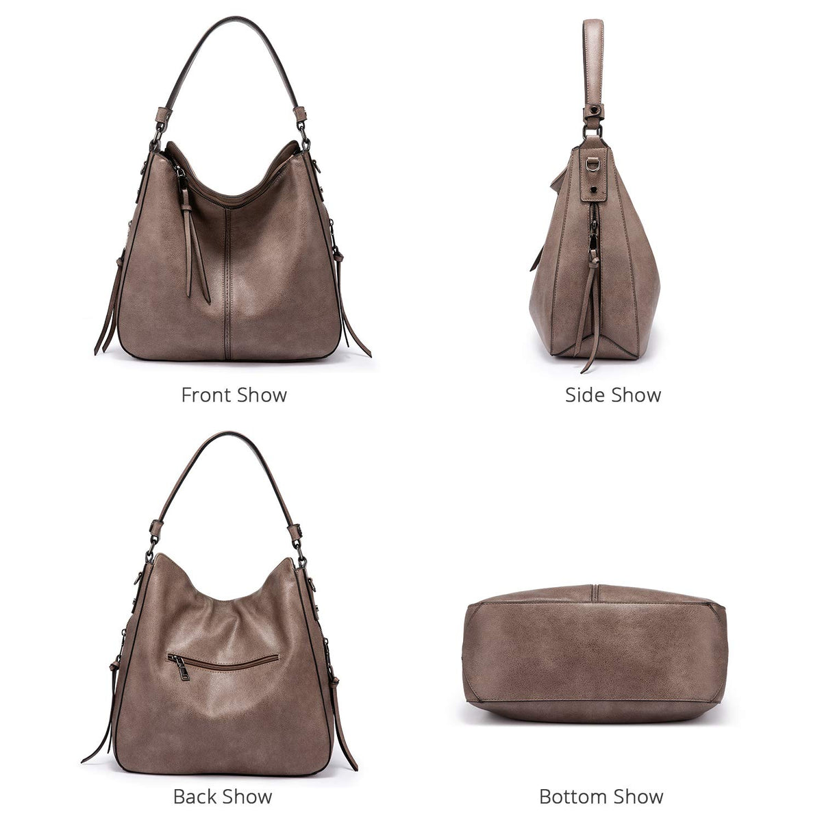 Liore Bags Designer Hobo Crossbody Purse - Premium Shoulder Handbag for Women