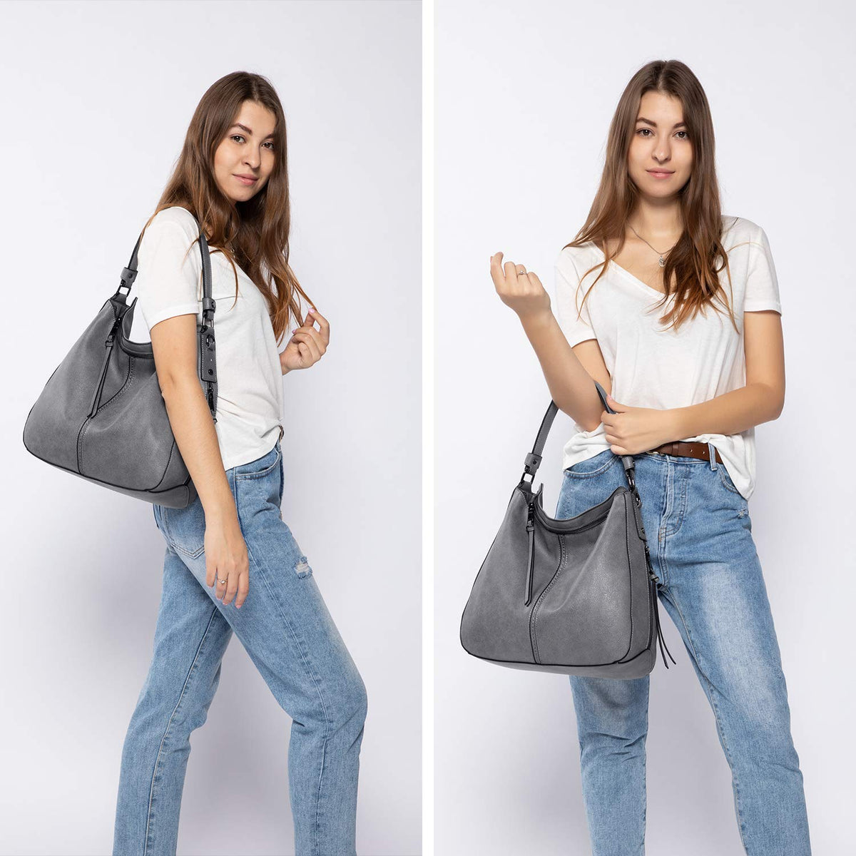 Liore Bags Designer Hobo Crossbody Purse - Premium Shoulder Handbag for Women