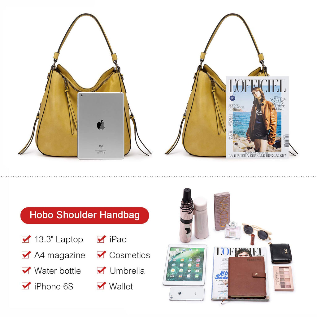 Liore Bags Designer Hobo Crossbody Purse - Premium Shoulder Handbag for Women