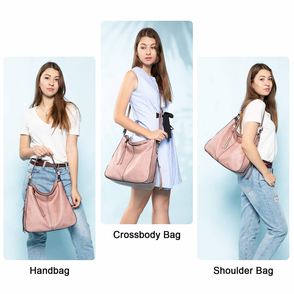 Liore Bags Designer Hobo Crossbody Purse - Premium Shoulder Handbag for Women