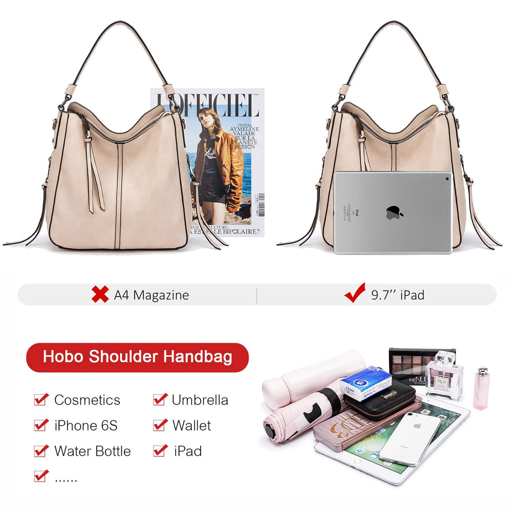 Liore Bags Designer Hobo Crossbody Purse - Premium Shoulder Handbag for Women