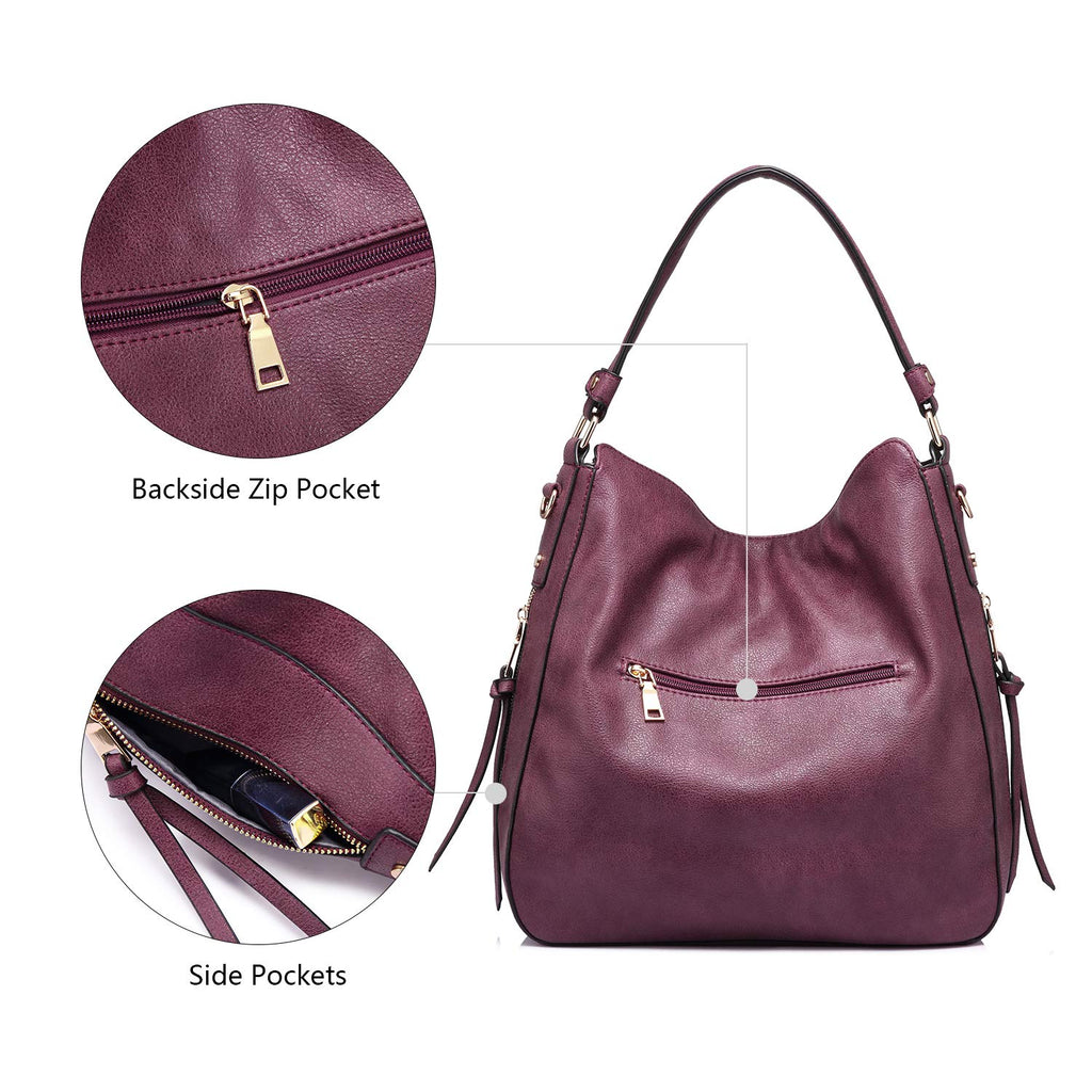 Liore Bags Designer Hobo Crossbody Purse - Premium Shoulder Handbag for Women
