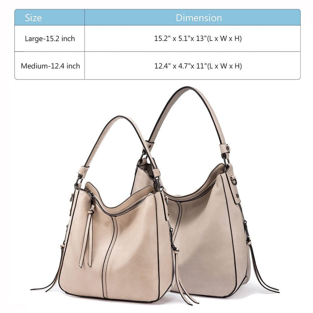 Liore Bags Designer Hobo Crossbody Purse - Premium Shoulder Handbag for Women
