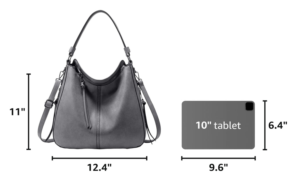 Liore Bags Designer Hobo Crossbody Purse - Premium Shoulder Handbag for Women