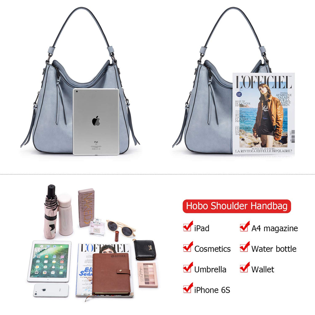Liore Bags Designer Hobo Crossbody Purse - Premium Shoulder Handbag for Women