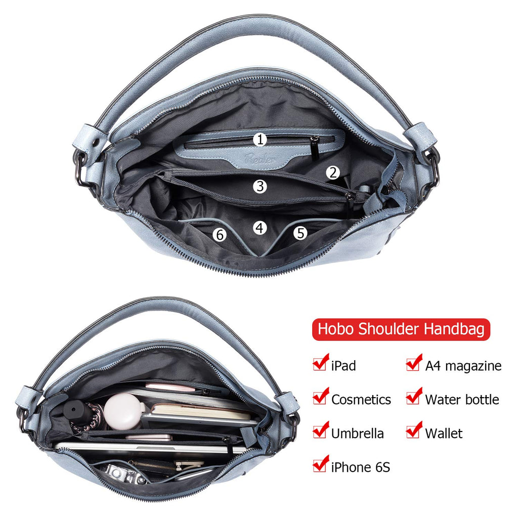 Liore Bags Designer Hobo Crossbody Purse - Premium Shoulder Handbag for Women