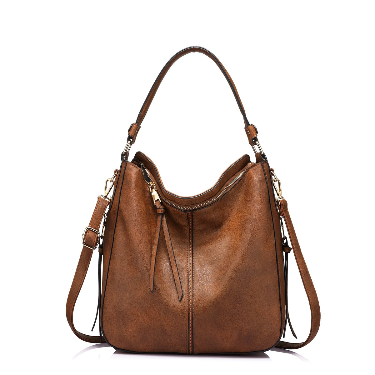 Liore Bags Designer Hobo Crossbody Purse - Premium Shoulder Handbag for Women