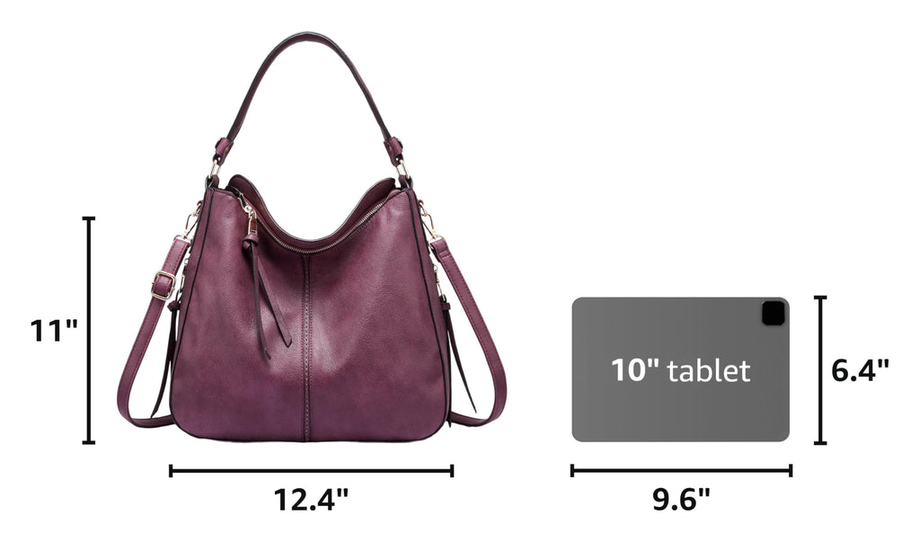 Liore Bags Designer Hobo Crossbody Purse - Premium Shoulder Handbag for Women