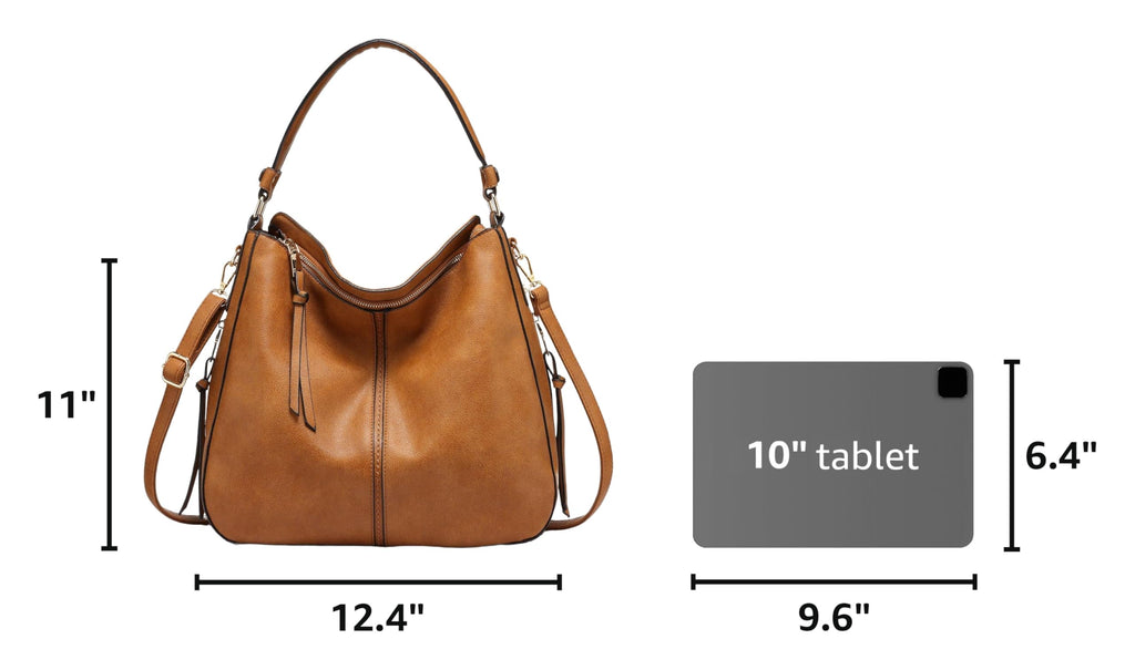 Liore Bags Designer Hobo Crossbody Purse - Premium Shoulder Handbag for Women