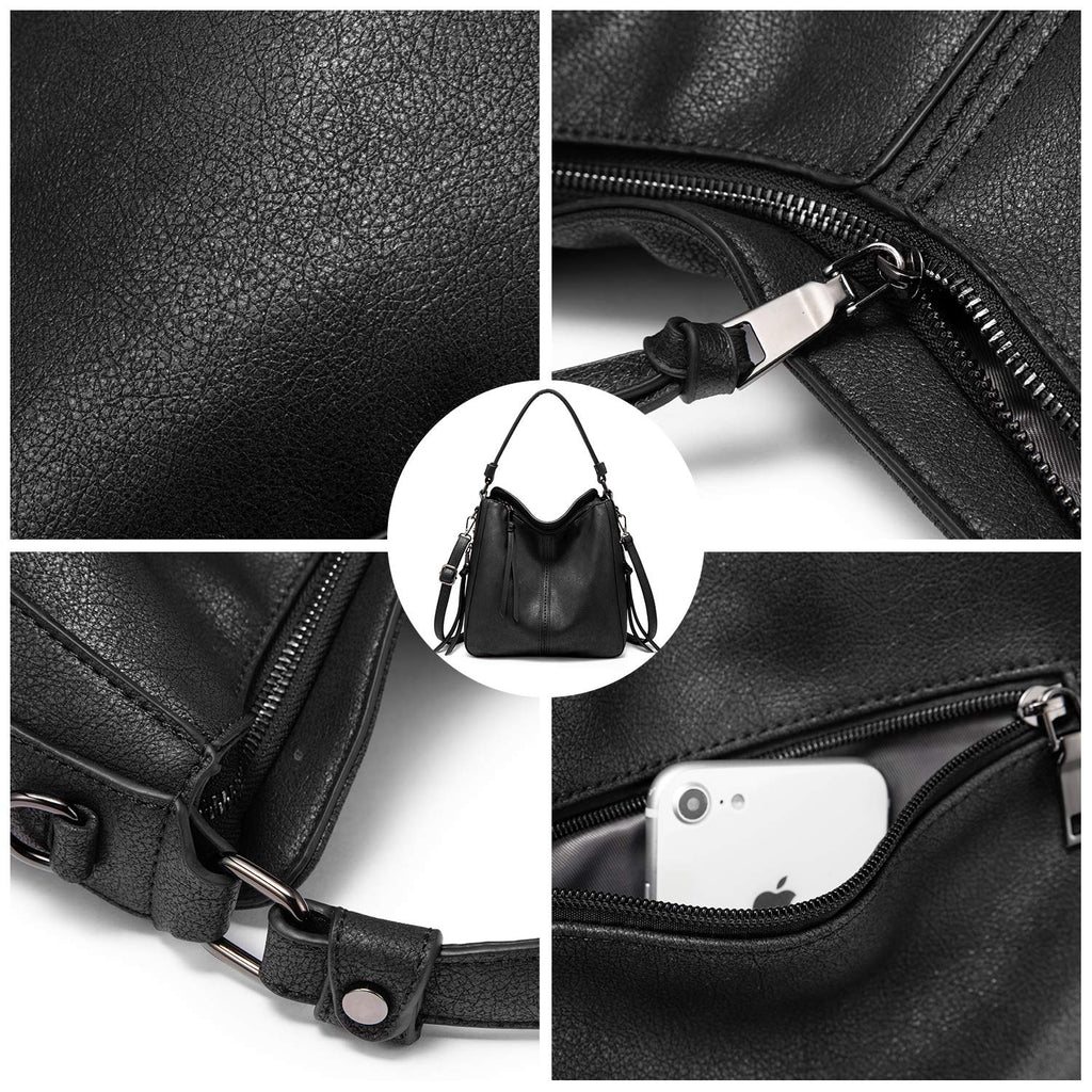 Liore Bags Designer Hobo Crossbody Purse - Premium Shoulder Handbag for Women
