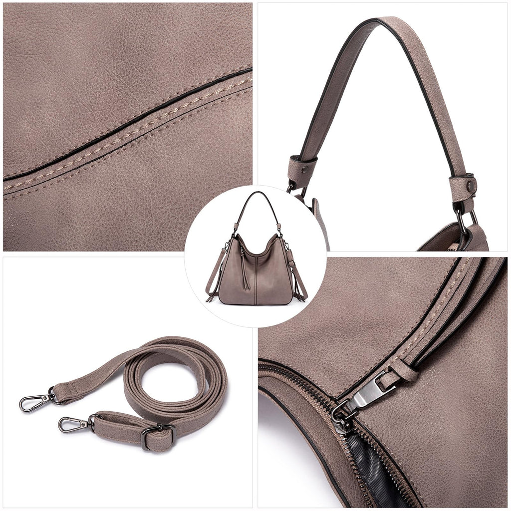 Liore Bags Designer Hobo Crossbody Purse - Premium Shoulder Handbag for Women