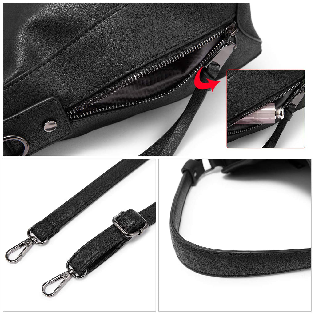 Liore Bags Designer Hobo Crossbody Purse - Premium Shoulder Handbag for Women